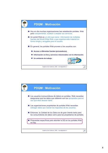 Un Modelo de Calidad de Datos para Portales Web - Grupo Alarcos