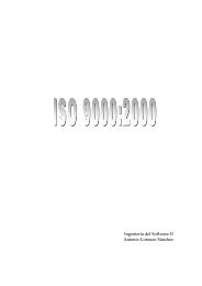 Ingeniería del Software II Antonio Lorenzo Sánchez - Grupo Alarcos