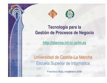 Tecnología para la Gestión de Procesos de Negocio Universidad de ...