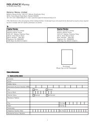 Reliance Money Limited - Reliance Securities