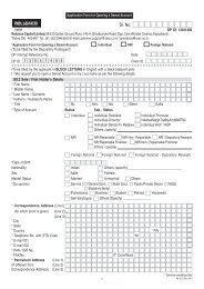 Demat Account (with Reliance Capital Ltd.) Opening form