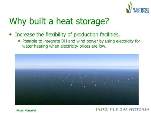 District heating: smart grid and heat storage - DBDH