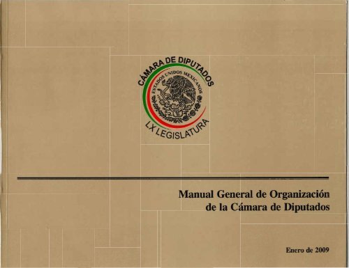 Manual General de Organización de la Cámara de Diputados ...