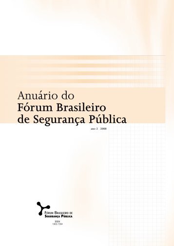 Anuário do Fórum Brasileiro de Segurança Pública