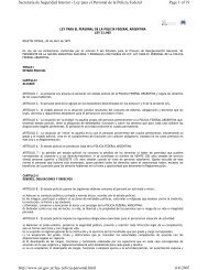 Page 1 of 19 Secretaria de Seguridad Interior - Ley para el Personal ...