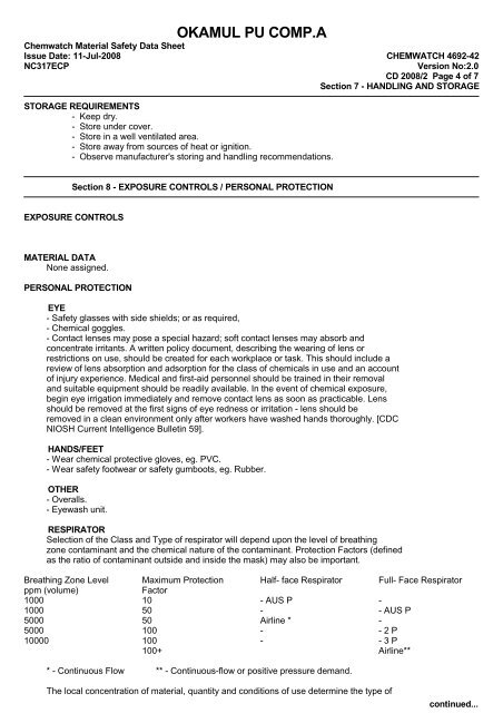 MSDS Part 1 - Polyflor