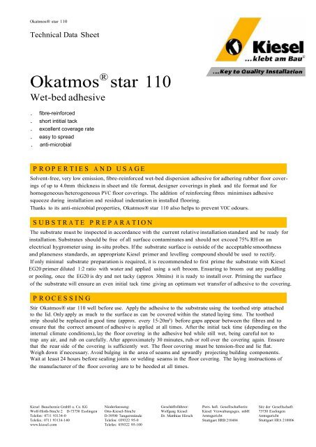 Okatmos® star 110 - Polyflor