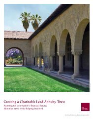 Creating a Charitable Lead Annuity Trust [PDF] - Giving to Stanford