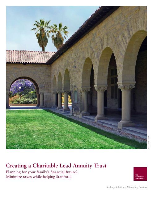 Creating a Charitable Lead Annuity Trust [PDF] - Giving to Stanford