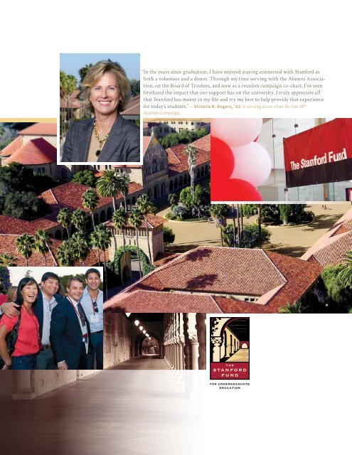 Leadership Giving: Stanford Reunion Campaigns 2013 [PDF]