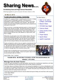 Download (PDF) - Archbishop Sancroft Church of England High ...