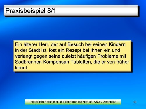 Informationen über Arzneimittel - Apothekerkammer