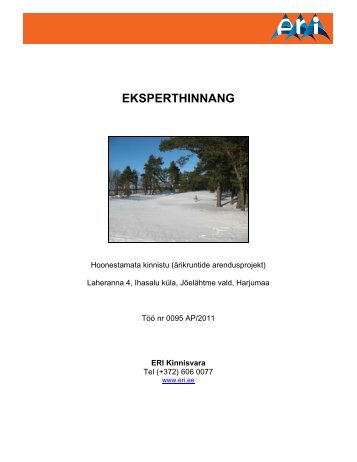 Laheranna 4 eksperthinnang.pdf - Jõelähtme Vallavalitsus