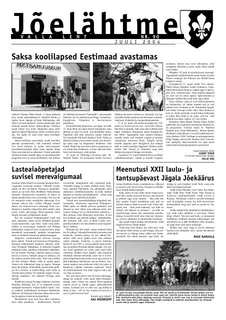 Saksa koolilapsed Eestimaad avastamas - Jõelähtme vald