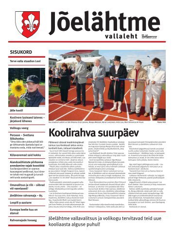 Koolirahva suurpäev - Jõelähtme vald