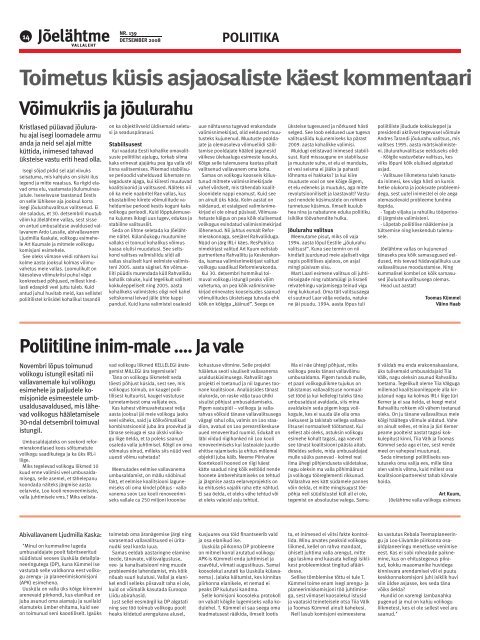 Mida tõi aasta 2008? - Jõelähtme vald