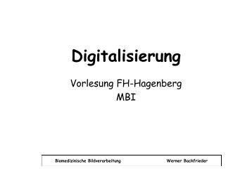 Digitalisierung