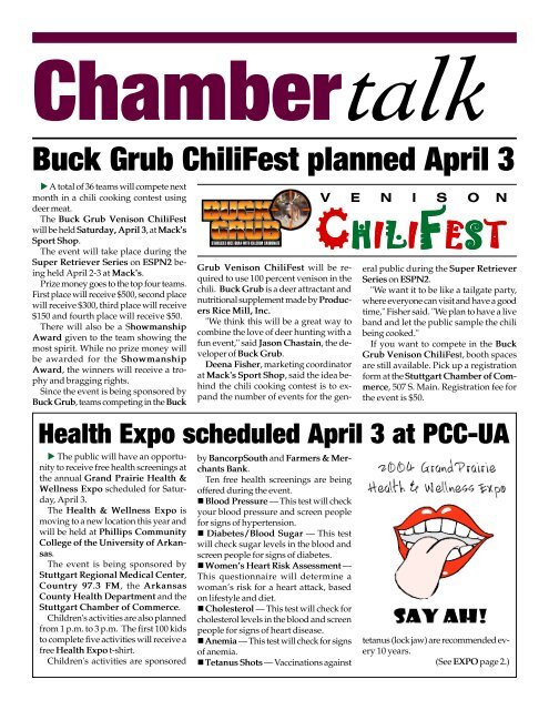 Chilifest Stuttgart Arkansas Chamber Of Commerce