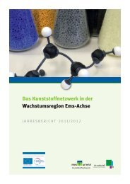 Kunststoffnetzwerk Jahresbericht 2011 - Ems-Achse