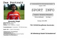Sportinfo vom Spiel am 02.10.05 gegen Altenburg/Eudorf