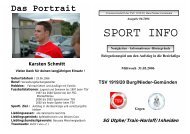 Sportinfo vom 1. Relegationsspiel am 31.05.06 gegen SG Utphe ...