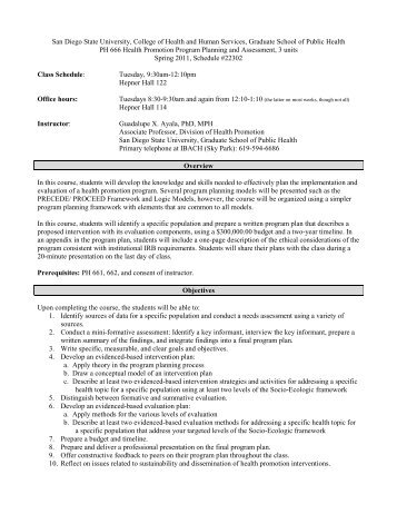 PH 666-Ayala-s11.pdf - Graduate School of Public Health - SDSU