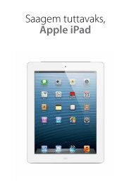 Saagem tuttavaks, Apple iPad
