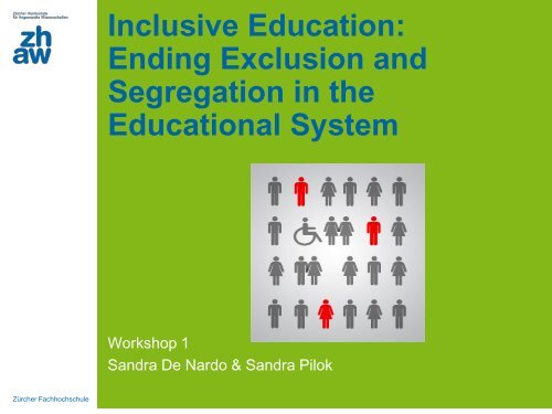 Inclusive Education: Ending Exclusion and ... - social-europe
