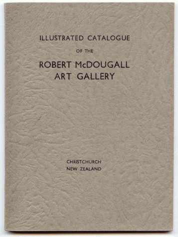 Illustrated catalogue of the Robert Mcdougall Art Gallery 1931