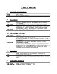 CURRICULUM VITAE