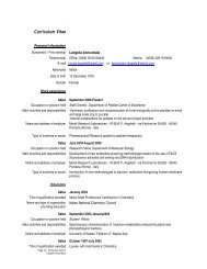 Curriculum Vitae