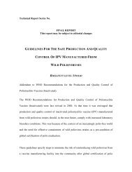 IPV BSL-3/polio containment guidelines (Feb 2003) - World Health ...