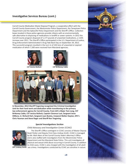 2012 Annual Report - Carroll County Government