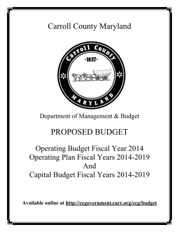 View Entire Document - Carroll County Government
