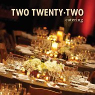 View Catering Menus - Country Music Hall of Fame and Museum