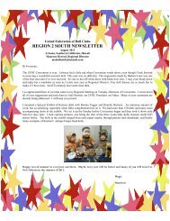 Fall Newsletter 2011 – Region 2S - United Federation of Doll Clubs