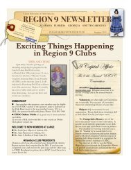 Summer Newsletter 2013-9 - United Federation of Doll Clubs