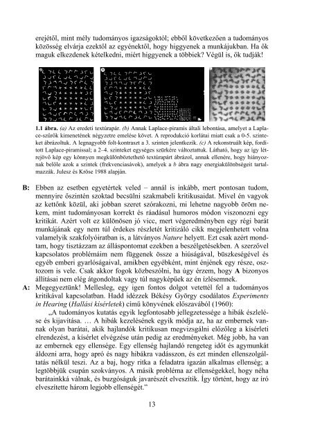 Julesz Béla Dialógusok az észlelésről - Polc.hu