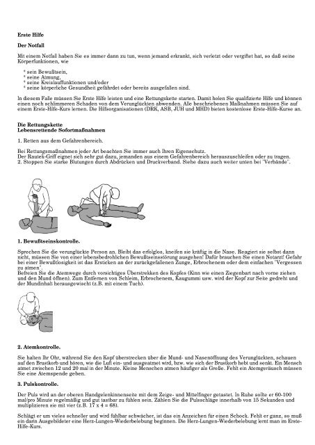 Erste Hilfe Als Pdf Dokument