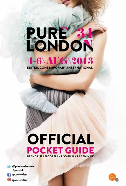 Pure 34 London Official Pocket Guide