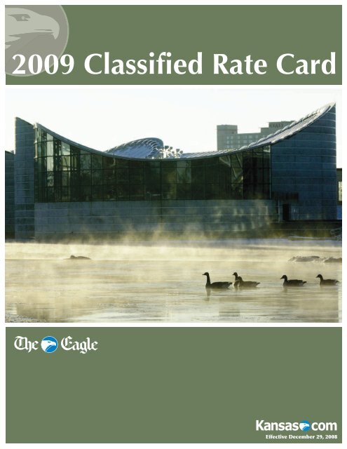 2009 Classified Rate Card - Wichita Eagle