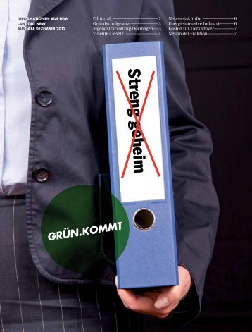 1212 Gruenkommt - Bündnis 90/Die Grünen im Landtag NRW