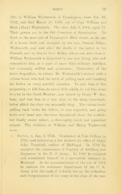 A record of the descendants of John Clark, of Farmington, Conn ...