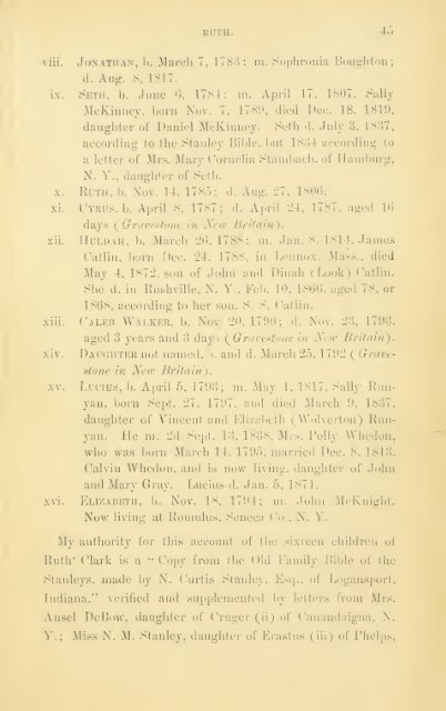 A record of the descendants of John Clark, of Farmington, Conn ...