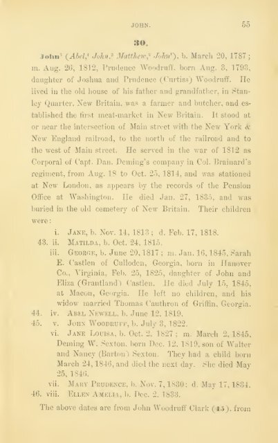 A record of the descendants of John Clark, of Farmington, Conn ...