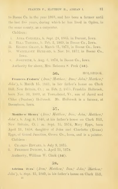 A record of the descendants of John Clark, of Farmington, Conn ...