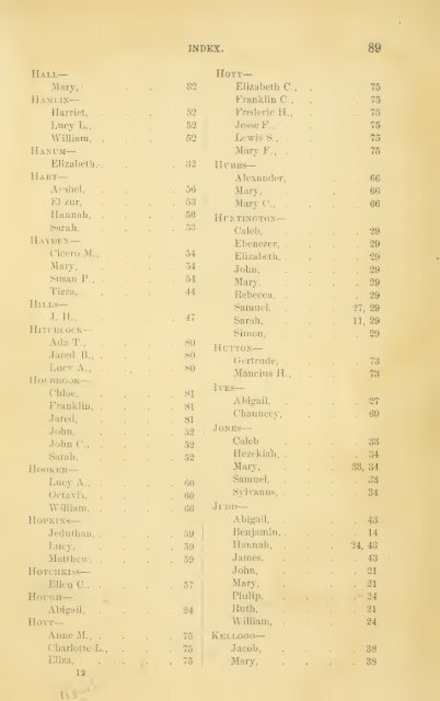 A record of the descendants of John Clark, of Farmington, Conn ...