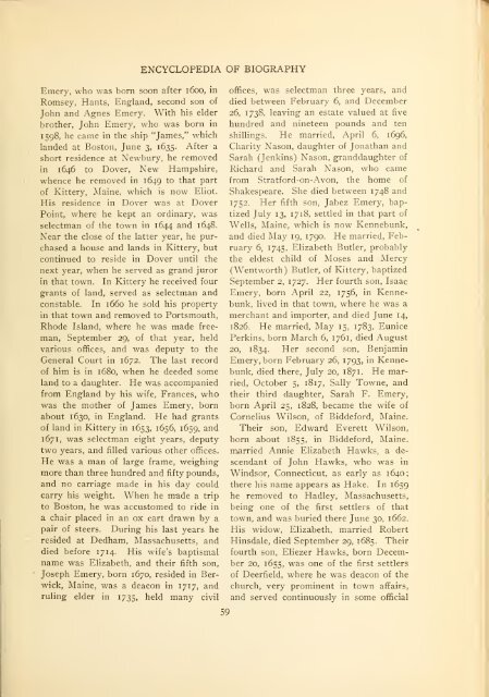 Encyclopedia of Connecticut biography, genealogical-memorial ...