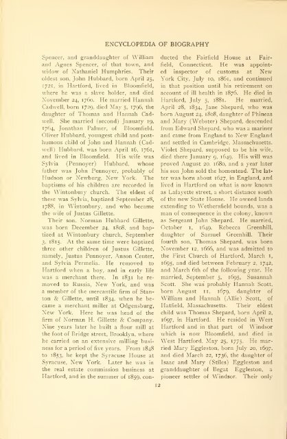 Encyclopedia of Connecticut biography, genealogical-memorial ...