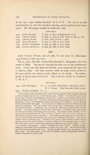 History and genealogy of Peter Montague, of Nansemond and ...